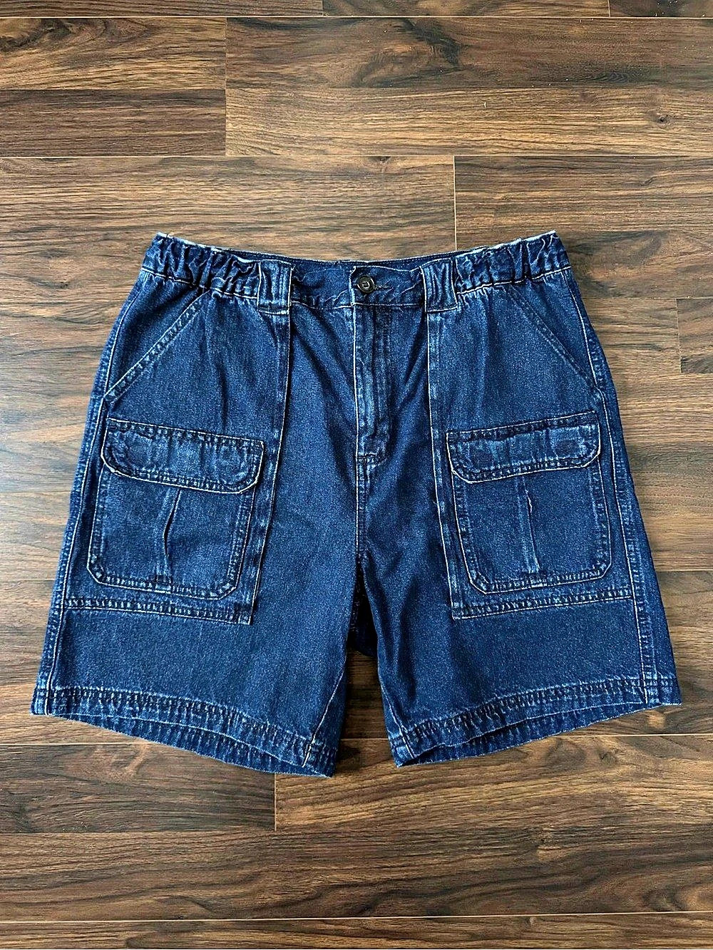 Croft & Barrow Cargo Shorts in Blue Size 36 Like New